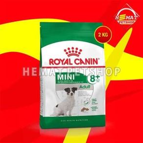 Makanan Anjing Royal Canin Mini Adult 8+ 2 Kg / Mini Adult 8 + 2Kg