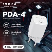 Adaptor Charger Inbox PDA-4 20W port Type C | Fast Charging untuk Android, Iphone & Tablet
