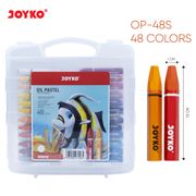 Krayon 48 Warna Crayon Oil Pastel Joyko OP-48S