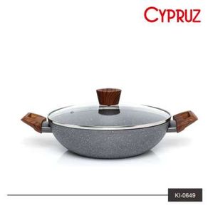 Kuali jan Tutup Kaca 28 cm KI-0649 Cypruz