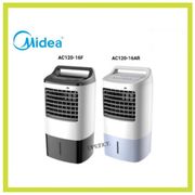 midea air cooler ac120-16ar/16f pendingin ruangan 55 watt 10 liter 10l - wrapping
