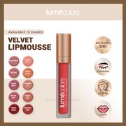 Lumecolors LIP & CHEEK MOUSSE (LM) Lipstik 3 in 1 eyeshadow blush on original BPOM Tahan Lama