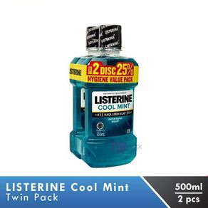 LISTERINE Cool Mint Pack 500ml
