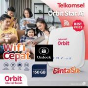 Telkomsel Orbit Star A1 Modem Router Modem Wifi 4G Free Perdana Orbit