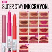 Maybelline Superstay Ink Crayon Matte Lipstick