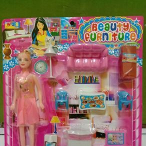 Mainan Beauty Furniture Barbie - Mainan Perabot Rumah Barbie
