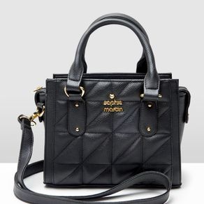 TAS WANITA GEMAYA BOWLER BLACK SOPHIE MARTIN PARIS