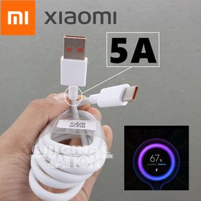 Xiaomi Kabel Data Charger Turbo TYPE C 5A Original For Redmi Note 9 Pro Redmi Note 10 Pro  Mi 10 Mi 10 Pro Mi note 10 Pro Poco F2 ProK30 Pro Poco X3