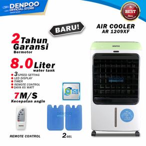 air cooler penyejuk ruangan denpoo ar 1109xf - 8.5 liter