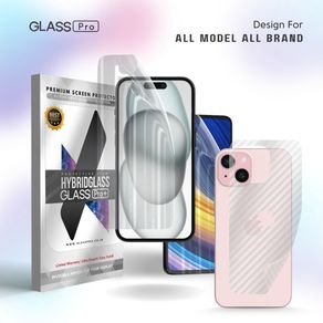 Hybrid Glass Premium Anti Gores Hydrogel Huawei Band 3 Full Cover Screen Protector Glass Pro Not Tempered Glass Ready Semua Model