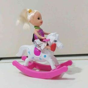 Mainan Barbie Baby + Kuda-Kudaan Kemasan Plastik Murah Meriah