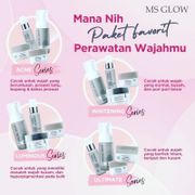Paket Wajah Ms Glow All Variant /Luminous/whitening/acne/ultimate