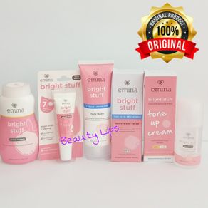 Paket Lengkap Emina Bright Stuff for Acne Prone / Kulit Berjerawat 6 pcs Komplit Original 100%