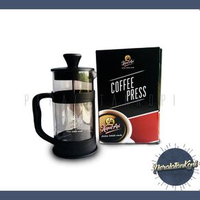 French Press Kapal Api 350 ml / Coffee Tea Maker Plunger Kopi KapalApi Alat Kopi