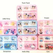 Kotak Makan Lunch Box Sekat 6 Karakter Hello Kitty Little Pony Frozen