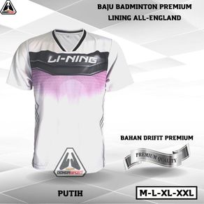 BLL-33 LN ALL-ENGLAND BAJU BADMINTON LINING JERSEY BADMINTON KAOS BADMINTON BAJU BULUTANGKIS