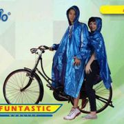 Elmondo Jas Hujan Elmondo Poncho Funtastic 2 Kepala