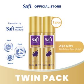 Safi Skin Refiner Age Defy 100 ml - Toner Wajah TWINPACK