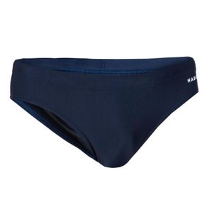 Decathlon NABAIJI Boys' Swimming Swim Trunks 100 Basic - Navy Blue - 8577522