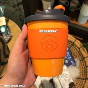 Starbucks Tumbler Orange 11.5 Oz Halloween 2022 Edition