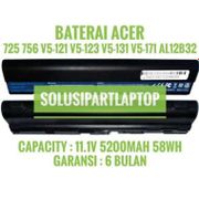 Baterai Acer Aspire One Ao725 725 Ao756 756 V5-121 V5-V131 V5-171 Slim