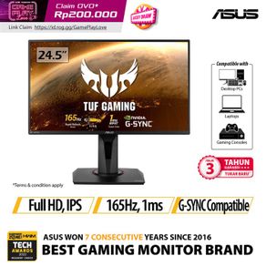 asus tuf gaming vg249q g sync compatible