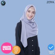 Zoya Kerudung Segi Empat Casual Sparkling BV Scarf Hijab / Jilbab COD Gratis Ongkir