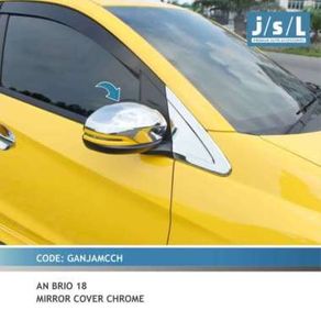 Dijual jSL Cover Spion Chrome All New Brio 2018-2019 Terbatas