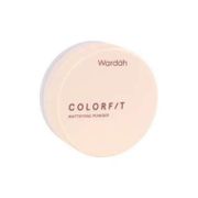 Wardah Colorfit Mattifying Powder 15 g bedak natural