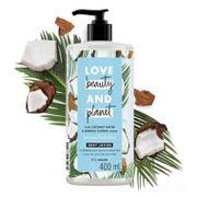 Love Beauty and Planet Body Lotion Pump 400ml Coconut Water and Mimosa
