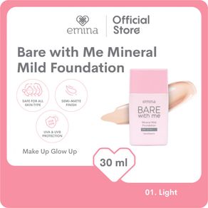 Emina Bare With Me Mineral Mild Foundation 30 ml
