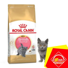 Royal Canin Kitten British Shorthair 2 Kg / Rc Short hair 2Kg / Makanan Kucig
