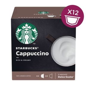 nescafe dolce gusto ndg starbucks cappuccino coffee capsule