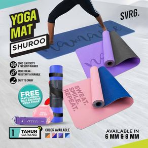 Yoga Mat - Matras Yoga Svarga Shuroo Sweat Mat 6mm - 8mm