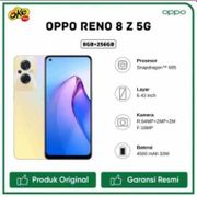 Oppo Reno 8 Z 5G Smartphone (8/256GB) Garansi Resmi