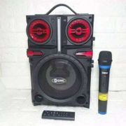 Speaker Bluetooth X-Bass 8'5 Inch GMC 897Q Plus Mic Karaoke Wireless