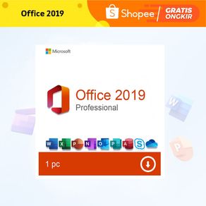 Pilihan Microsoft Office 2019 Professional Plus | 15,000.00 | Harga 6/