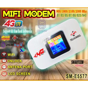 Bozzbuy - Modem Mifi Wifi 4G SMARTCOM E5577 Unlock All Operator