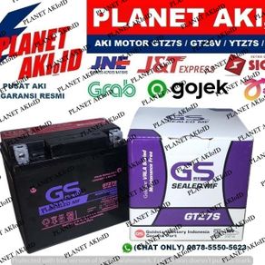 Aki Motor GTZ7 GTZ7S GTZ 7S GS Y Accu Kering MF