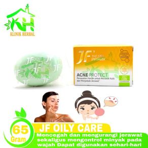 jf sulfur the skin specialist / sabun batang jf sulfur - oily care 65gr