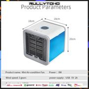 Taffware Humi Kipas Cooler Mini Arctic Air Conditioner 8W - Aa-Mc4 - B Laurusmart