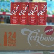 teh botol sosro kotak 200ml (dus)