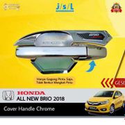 JSL Cover Handle All New Brio 2018 Pegangan Pintu Chrome