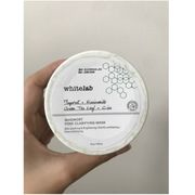 whitelab mugwort pore clarifying mask - niacinamide green tea cica - mugwort defect