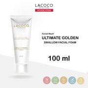 lacoco golden swallow facial foam 1 tingkat lebih cerah dalam 10 hari