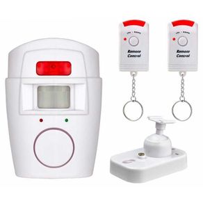 Alarm Rumah Anti Maling Sensor Gerak Infrared 2 Remote Control /Security Home sensor - YL105 - DG
