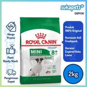 Royal Canin Mini Adult 8+ Makanan Anjing Senior Dry 2Kg