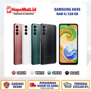 samsung galaxy a04s ram 4/128 gb garansi resmi termurah - hitam