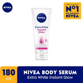 Nivea Body Serum Extra White Instant Glow - 180ml