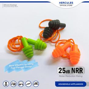 Hercules - Earplugs Ultrafit Penyumbat dan Pelindung Telinga OsanO